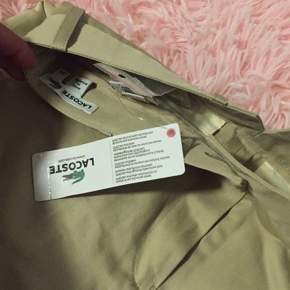 Lacoste 👖 women’s size 2 length 33 NWT - Picture 5 of 7